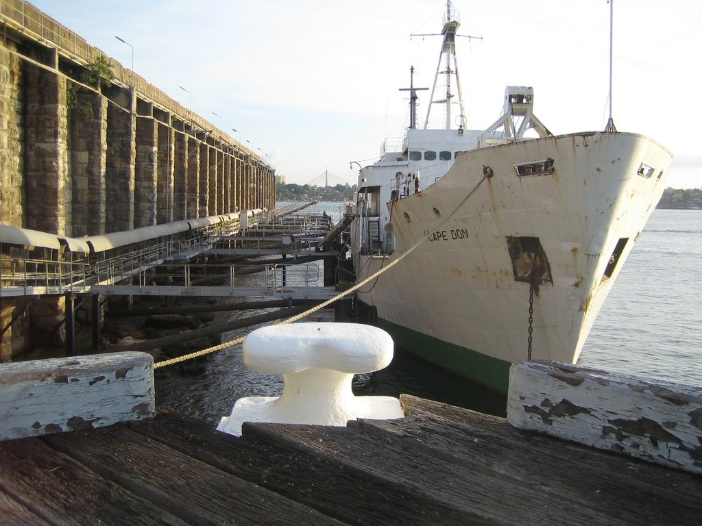 MV Cape Don at Balls Head © Vickie Smiles